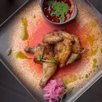 купить Цыплёнок-корнишон Цыплёнок-корнишон заказать доставку ROJO ресторан Алматы